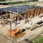 Avanza la obra del Construcción del Polideportivo Municipal y Envión Deheza