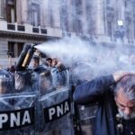 Como todos los miércoles el gobierno de Milei volvió a reprimir a los jubilados.