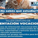 Se dictará un nuevo taller gratuito de Orientación Vocacional en la UTN Avellaneda