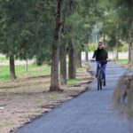 Obras en Ensenada. Nueva Bicisenda de la Diagonal 74.