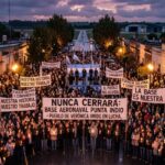 Masiva movilización vecinal contra el cierre de la Base Aeronaval de Punta Indio