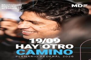 Plenario Federal del Movimiento Derecho al Futuro en Avellaneda