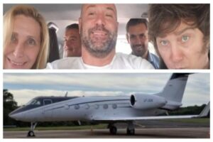 Fuga y corrupción. El avión en el que huyó Bolsonaro pertenece a Baires Fly, la empresa involucrada en el lavado de dinero de la ANDIS.